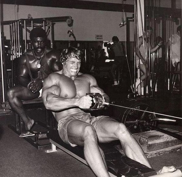 Robby Robinson & Arnold Schwarzenegger