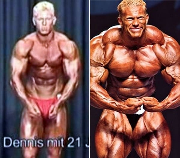 Dennis Wolf Before & After Steroids