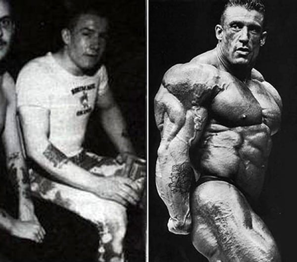 Dorian Yates Before & After Steroids
